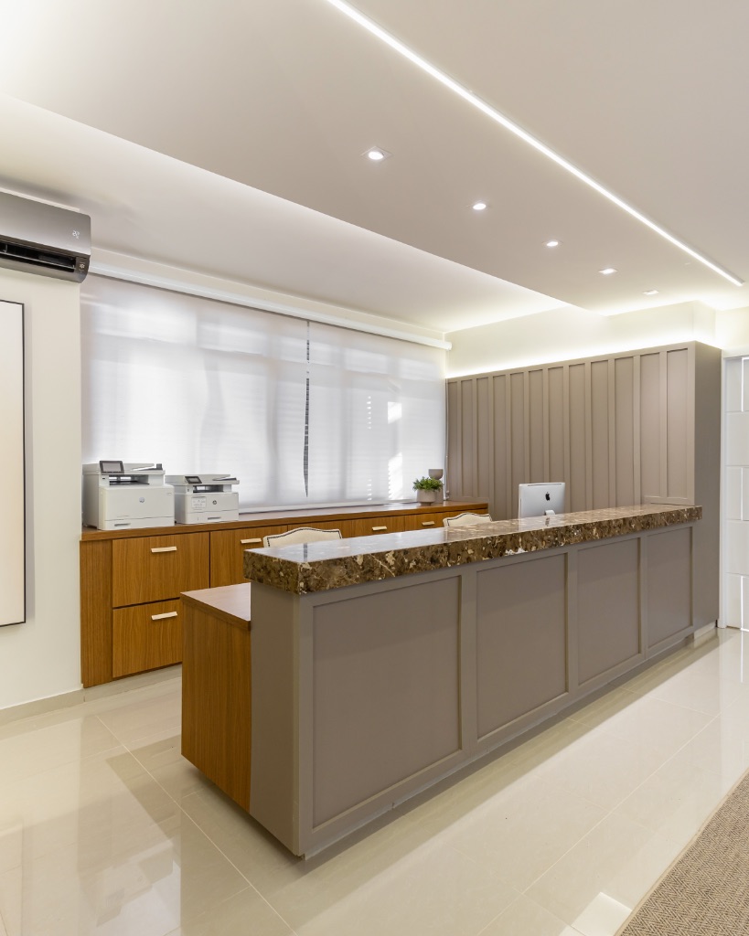 Recepção — Balcão de Atendimento