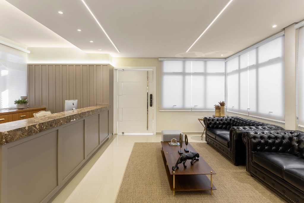 Recepção — Área de Espera