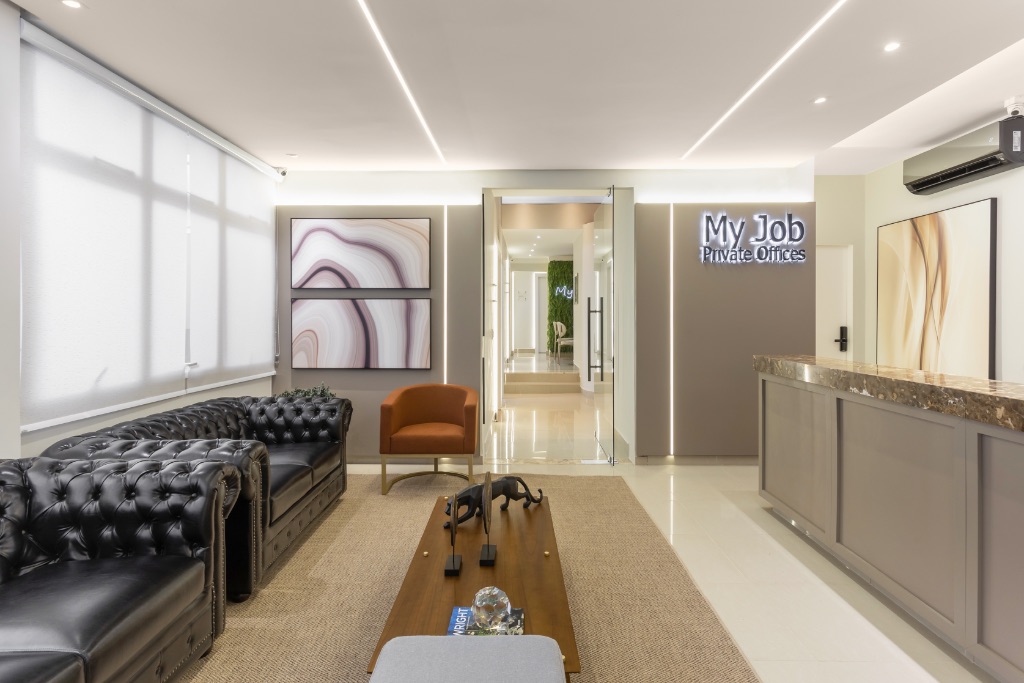 Recepção — Lounge Executivo